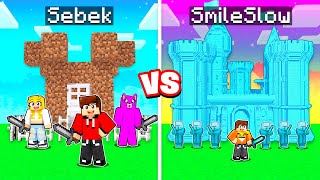 ZAMEK SEBKA vs ZAMEK SmileSlow w Minecraft!