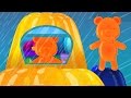 Lluvia lluvia sale | Cartoon for niños | video educativo | la poesía infantil | Rain Rain Go Away
