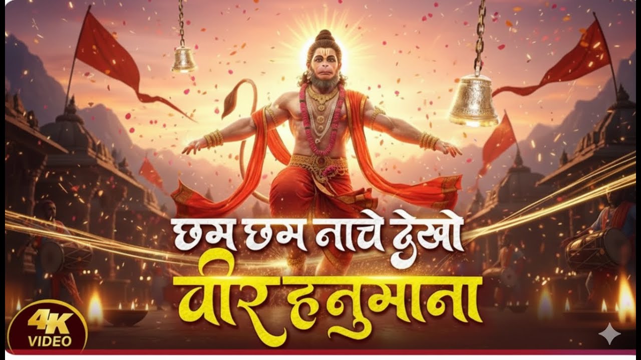 छम छम नाचे देखो वीर हनुमाना 🔥 | Veer Hanuman Dance Bhajan | Powerful Hanuman Song 