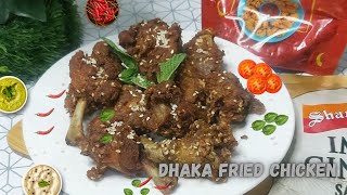 Dhaka Fried Chicken|White sesame wings|Crispy Fried Wings #friedchicken #sesame #chickenwings