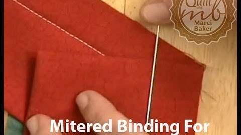 Mitered Binding for Different Angles