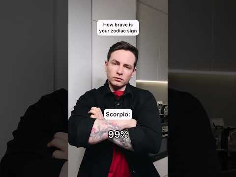 Video: Kuris zodiako ženklas yra pats drąsiausias?