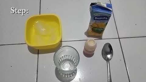 Procedure Text - How to make mango yakult