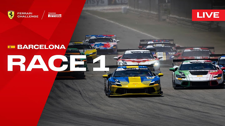 LIVE Ferrari Challenge Europe - Barcelona, Race 1