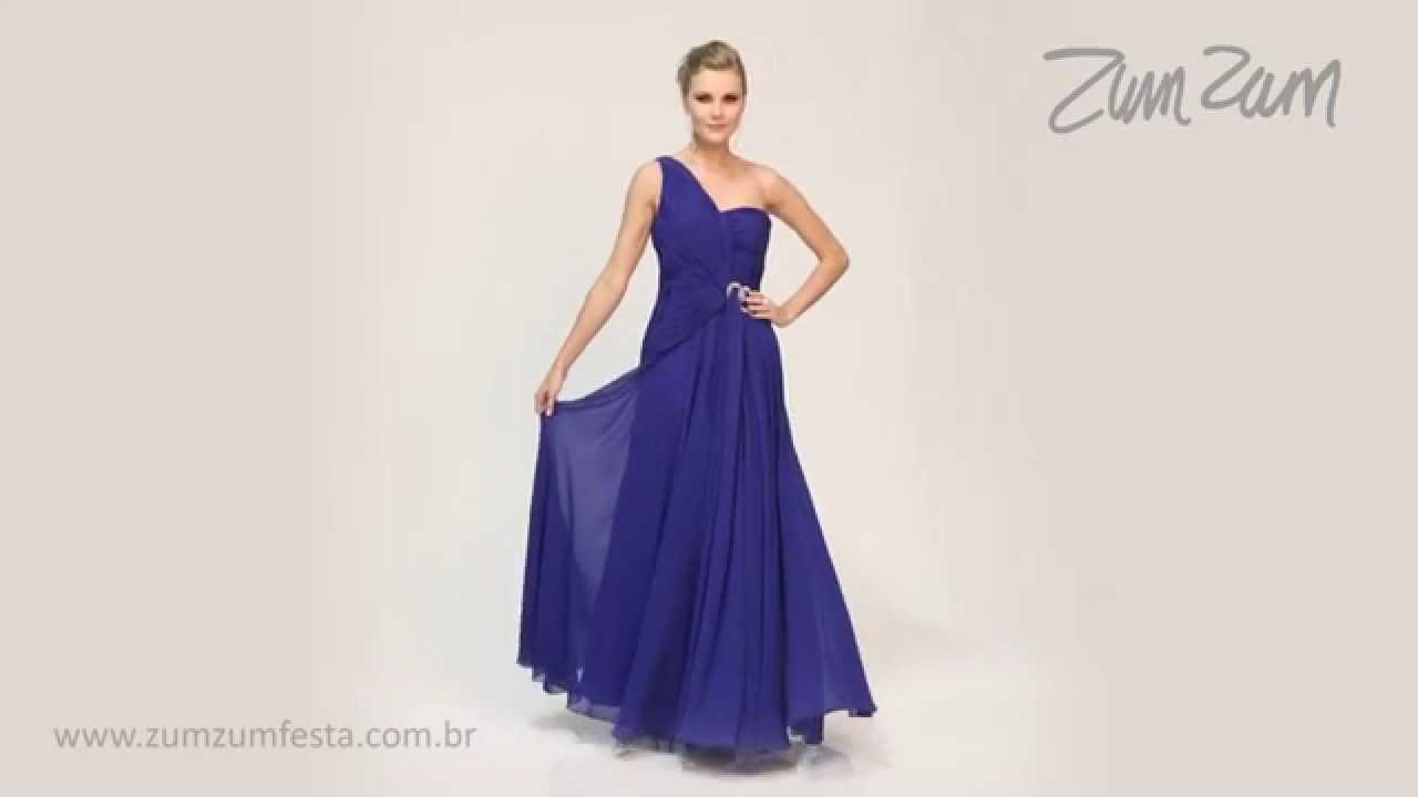 vestido de festa em musseline