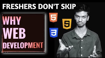 WHY WEB DEVELOPMENT in 2026? | The ULTIMATE Guide for Freshers (HTML, CSS, JavaScript)