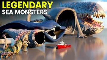 Legendary Sea Monsters 2025 | SCP 169 Vs SPACE BLOOP