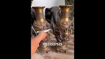 Cặp bình song long #đồđồngnguyễnxưa