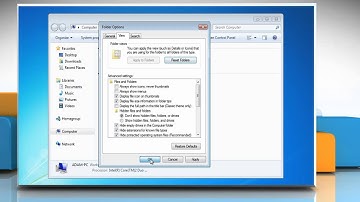 How to hide/Unhide files or folder in Windows® 7