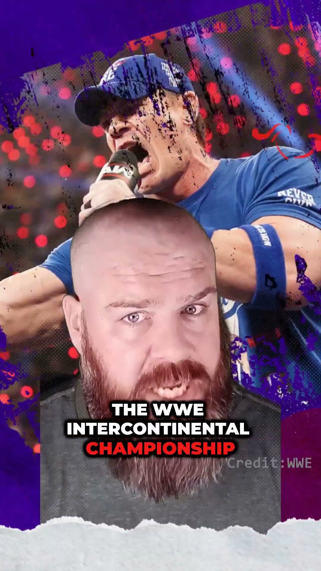 John Cena going after the wrong championship? #wwe #johncena #royalrumble #wrestlemania #shorts