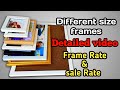 Frame rate and sale rate  detailed different size frames  a3 a4 a5 58 64 44  frame