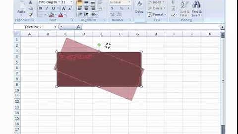 Học Excel cơ bản | Bài 15: Chèn Đối Tượng TextBox Excel