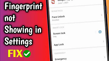 FIX Fingerprint Not Showing in Settings - Fingerprint Option Missing - Redmi, Infinix, Tecno, vivo