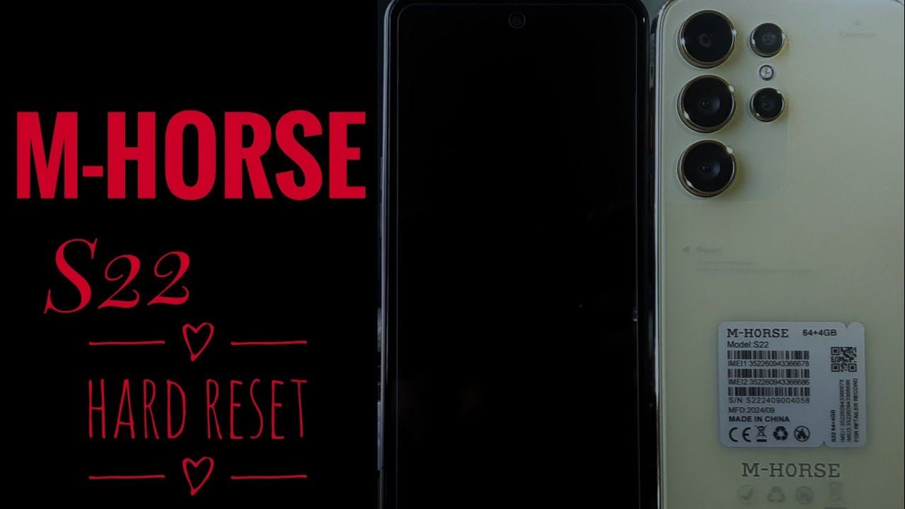 M HORSE S22 Hard Reset // S22 M HORSE REMOVE LOCK SCREEN