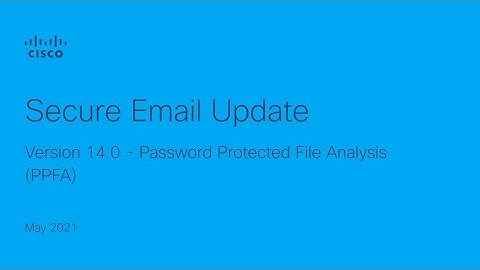 Password Protected File Analysis in Cisco Secure Email