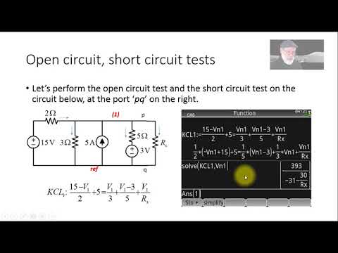 Video HP PRIME 05 - Thevenin Equivalents with the PRIME. - YouTube