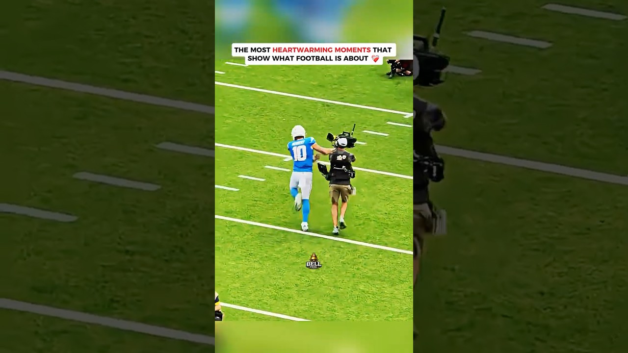 Football Moments That Prove Kindness Still Exists❤️ #nfl #shorts