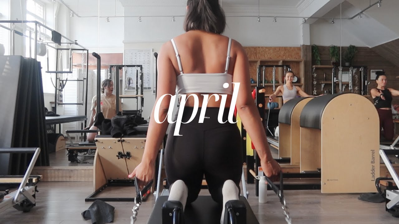 april vlog - getting strong, healthy food shop & my spring beauty recommendations 