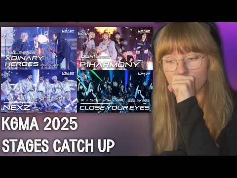 2025 KGMA STAGES (SMTR25, XIKERS, XDINARY HEROES, BND, KICKFLIP, P1HARMONY, NEXZ, CYE) || REACTION
