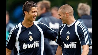 DEBUT Karim BENZEMA y Cristiano RONALDO En El REAL MADRID 2009