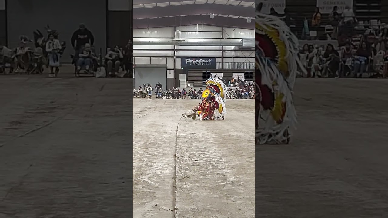 Julius Phoenix teens fancy at Fallon MFT pow wow 2023