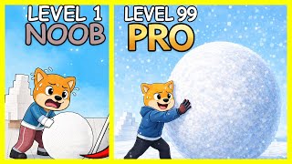 Obit Buat Bola Salju Raksasa  Roll A Snowball