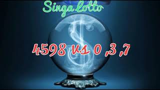 Singa lotto result today