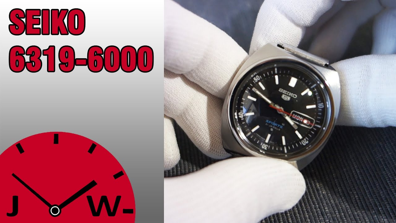 Seiko 6319-6000 5 Sports - YouTube