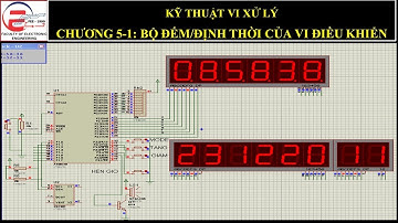 Bộ đếm định thời của vi điều khiển