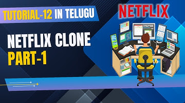 Netflix Clone in Telugu – Part 1 | Home Page UI Design using HTML & CSS | Responsive Layout