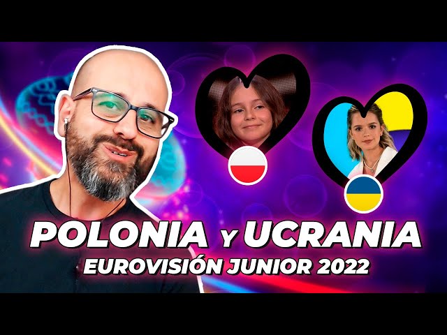 💜 POLONIA Y UCRANIA - Eurovisión Junior 2022 | La subred de Mario