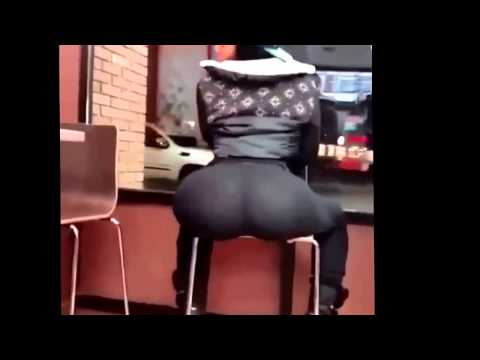 SUPER FAT BOOTY TWERKING IN CHAIR 1