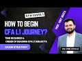 How to begin CFA L1 Journey?
