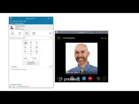 Skype for Business Windows Set Up and Use Voice Mail