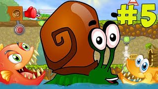 Snail Bob 🐌#05 episode PASSING GAME  Gameplay screenshot 1