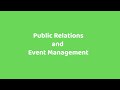 Oakfields College -  Public Relations and Event Management testimonials