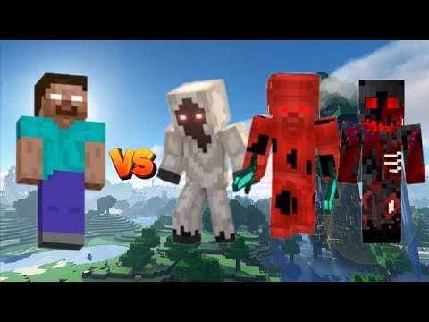 Herobrine vs Entity 303 vs All Powerful Entities – Epic Minecraft Battle Animation