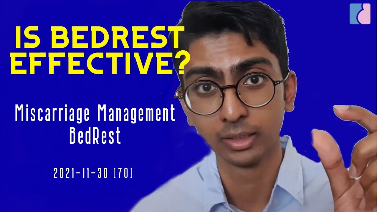 Постельный режим неэффективен при угрозе выкидыша — больницы Antai