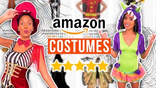 Guessing 1 vs 5 Star Halloween Costumes from Amazon!