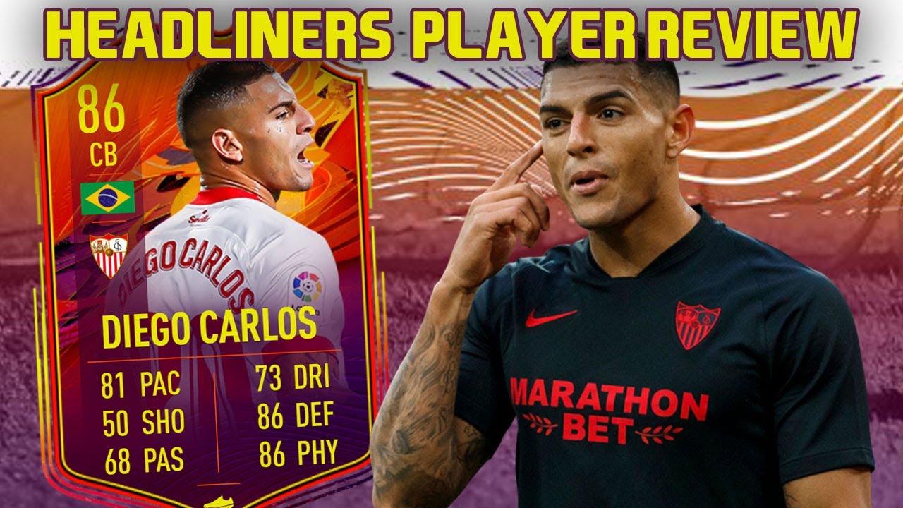THE BRAZILIAN WALL! 86 HEADLINERS DIEGO CARLOS PLAYER REVIEW! FIFA 21 ULTIMATE TEAM