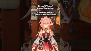 Enyashi Yukari Wish Magic Worked Again !! 🙀🤩 Pulled C2 Jahoda🤞🏻 #genshinimpact #genshinpulls
