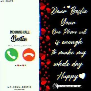 Bestie phone ringtone