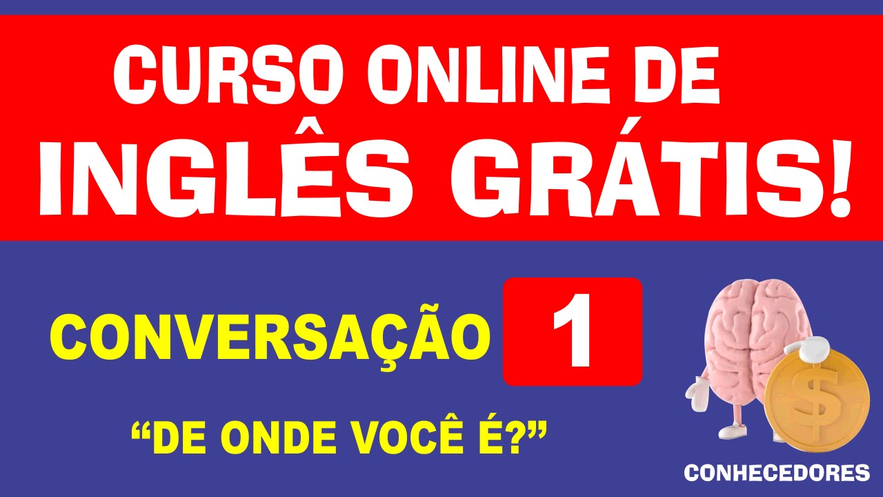 Curso Online e Gratuito de Conversação em Inglês