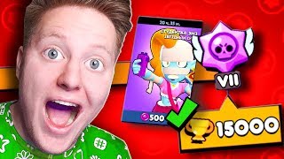 ОТ НУБА ДО ПРО! АПНУЛ 15.000 КУБКОВ В BRAWL STARS 🔥