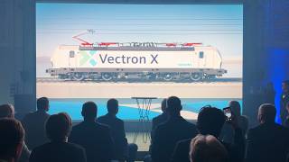 Impressionen: Präsentation der Siemens-Lokomotive Vectron X