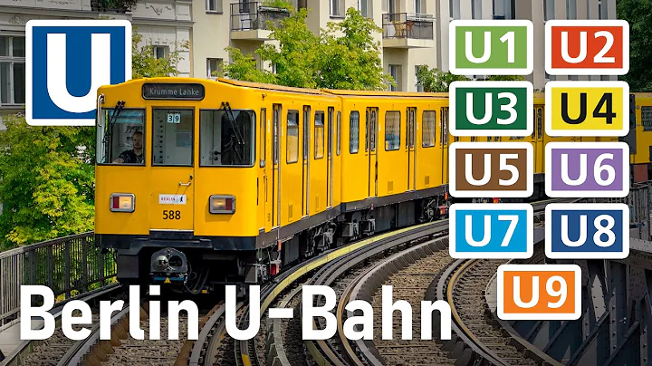 [4K] 🇩🇪 Berlin U-Bahn | All the Lines