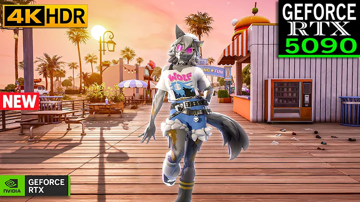 Fortnite Wolfie Skin Gameplay | RTX 5090 4K MAX Graphics + Ray Tracing ON #fortnite