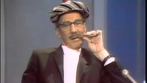 Groucho Marx Dick Cavett 1969