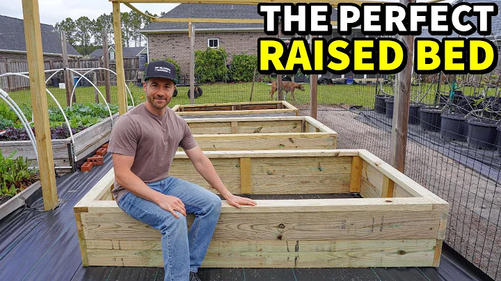 How To Build The PERFECT Raised Garden Bed! thumbnail