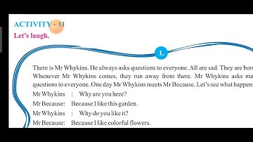 standard 8 sem-2 unit-4 Tell me why? Activity-11. Let